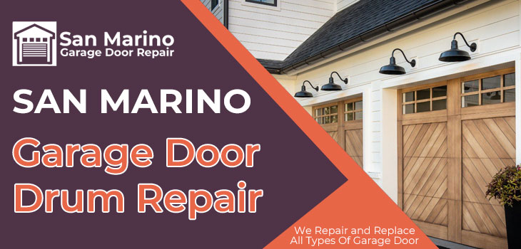 garage door drum repair in San Marino