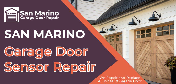 garage door sensor repair in San Marino